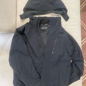 Marmot Men’s 2 Piece Jacket / Black / Large